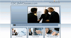 Desktop Screenshot of cdc.2myclasses.com