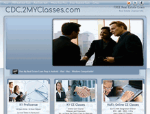 Tablet Screenshot of cdc.2myclasses.com